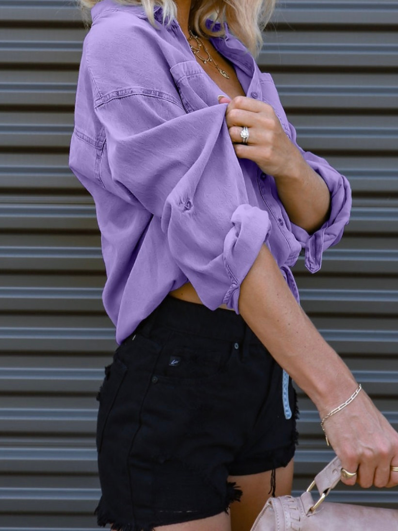 Denim Crush Top