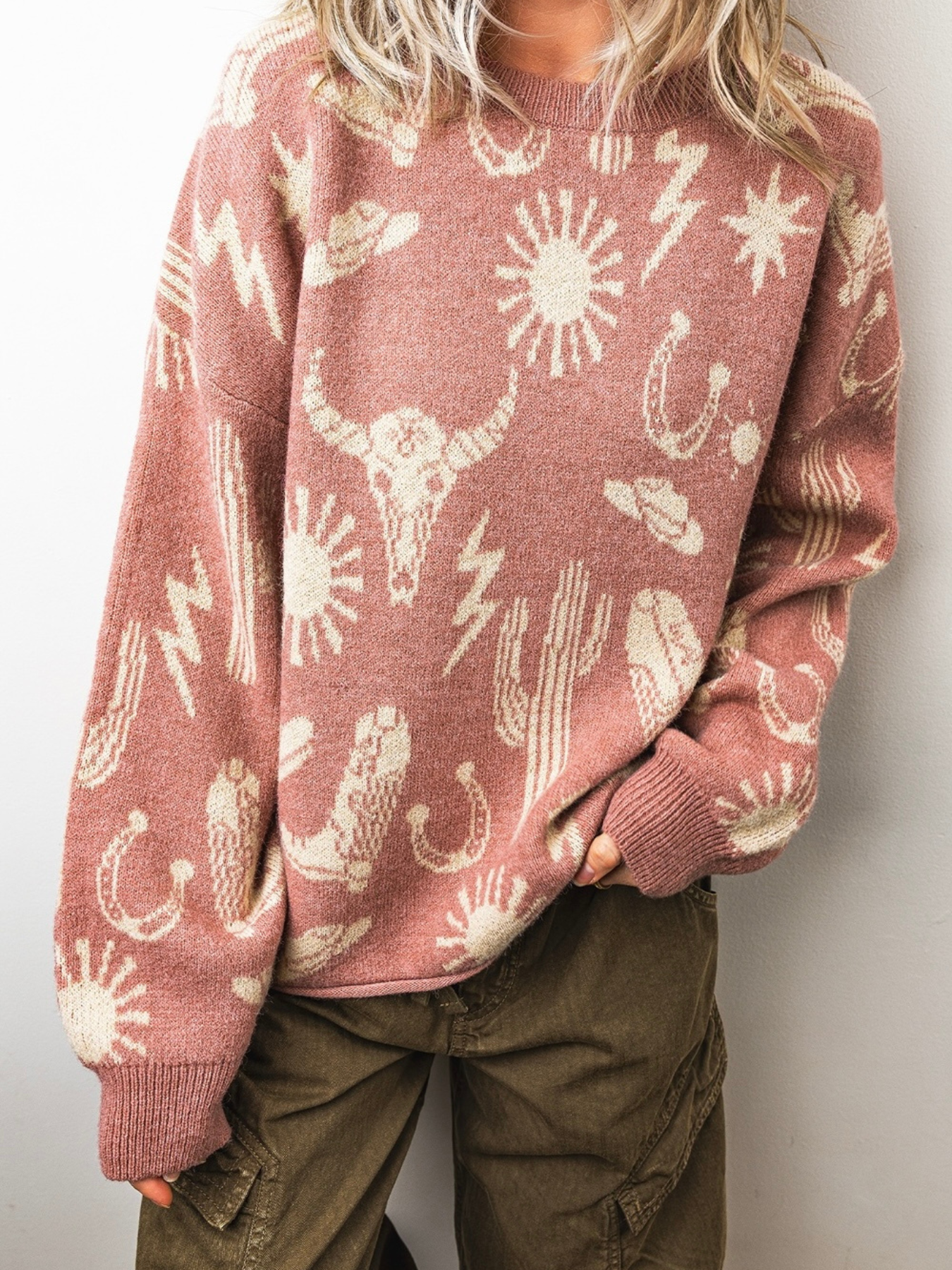 Rosy Canyon Sweater