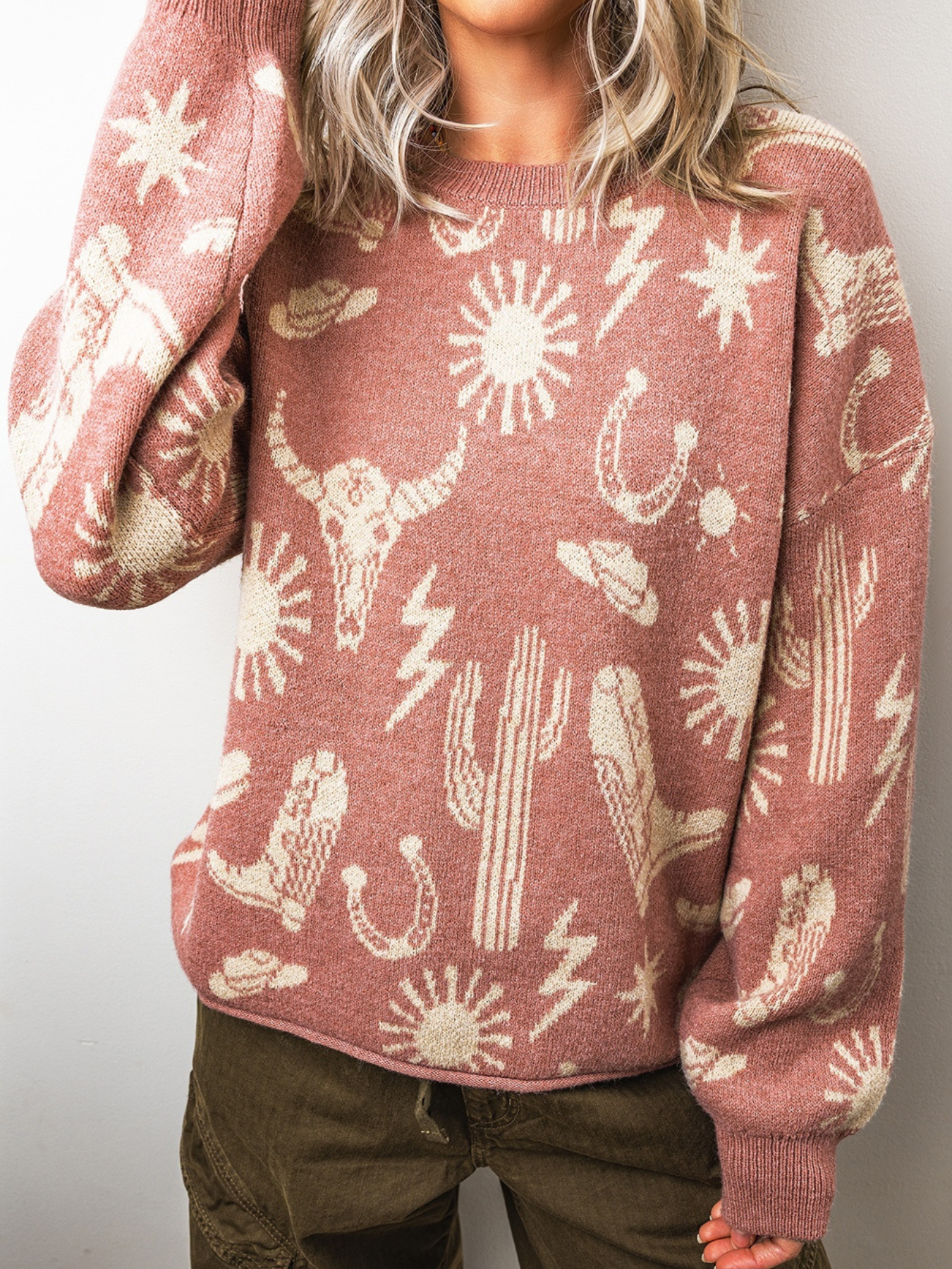 Rosy Canyon Sweater
