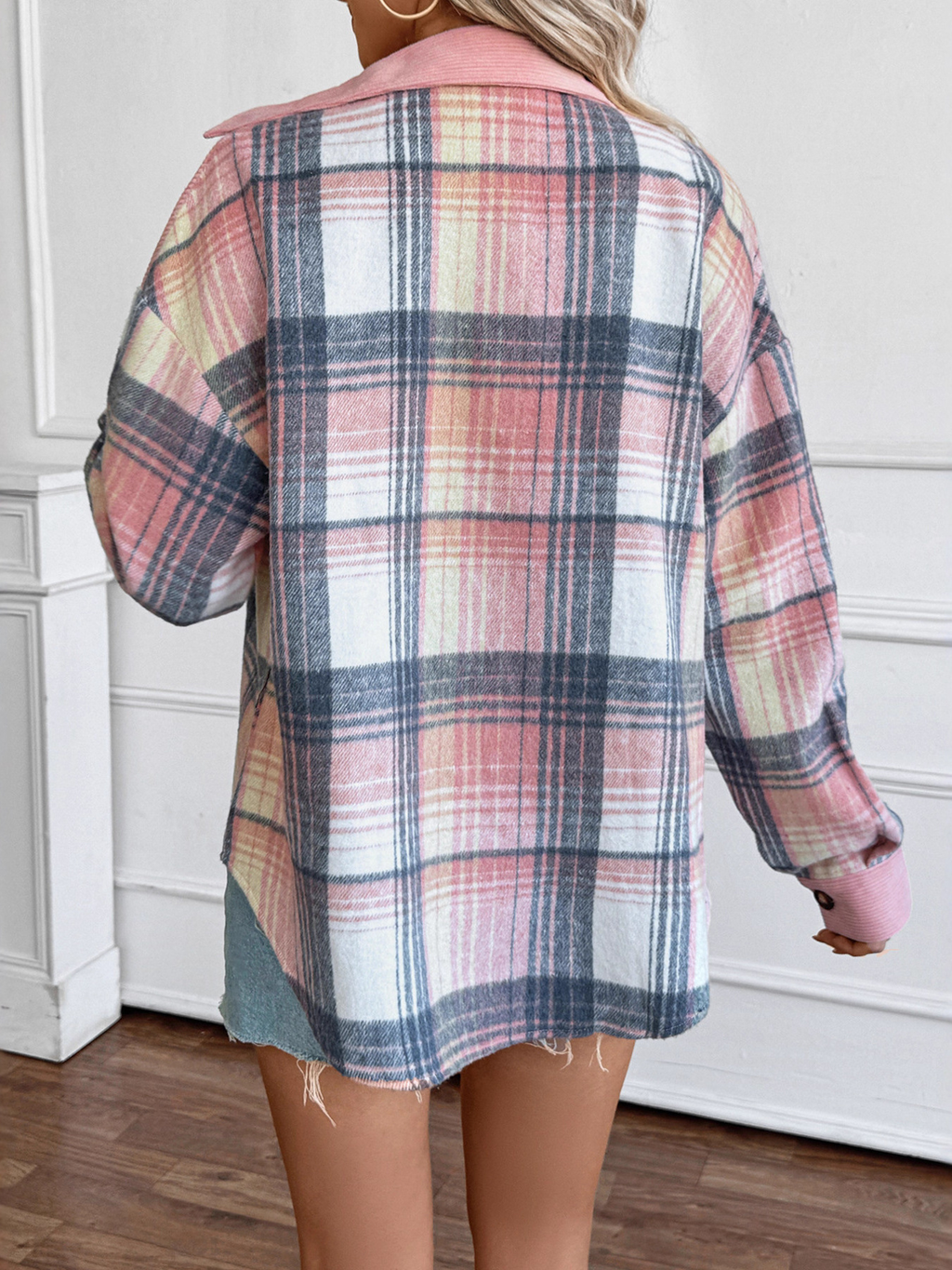 Blush Me Shacket