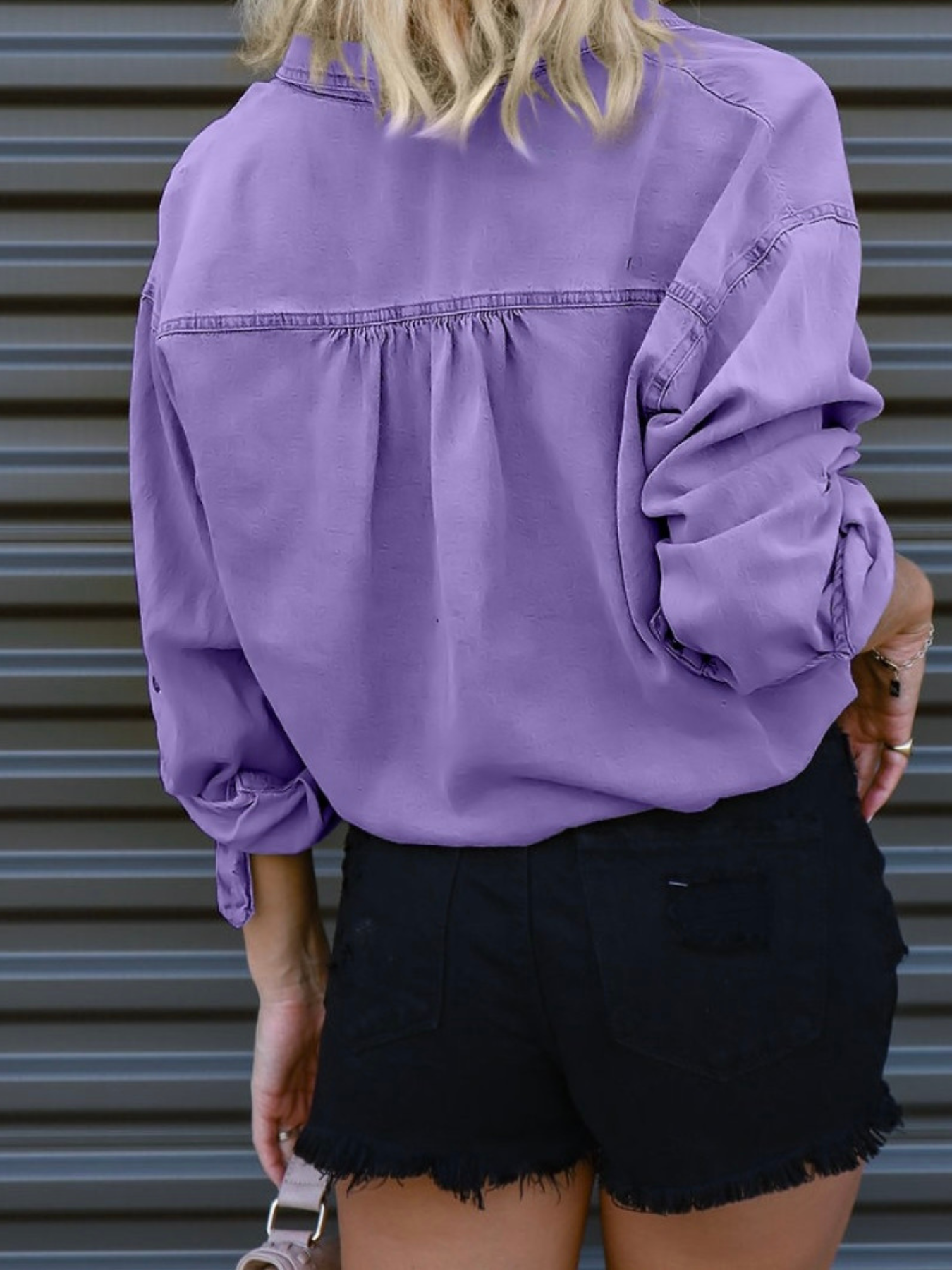 Denim Crush Top